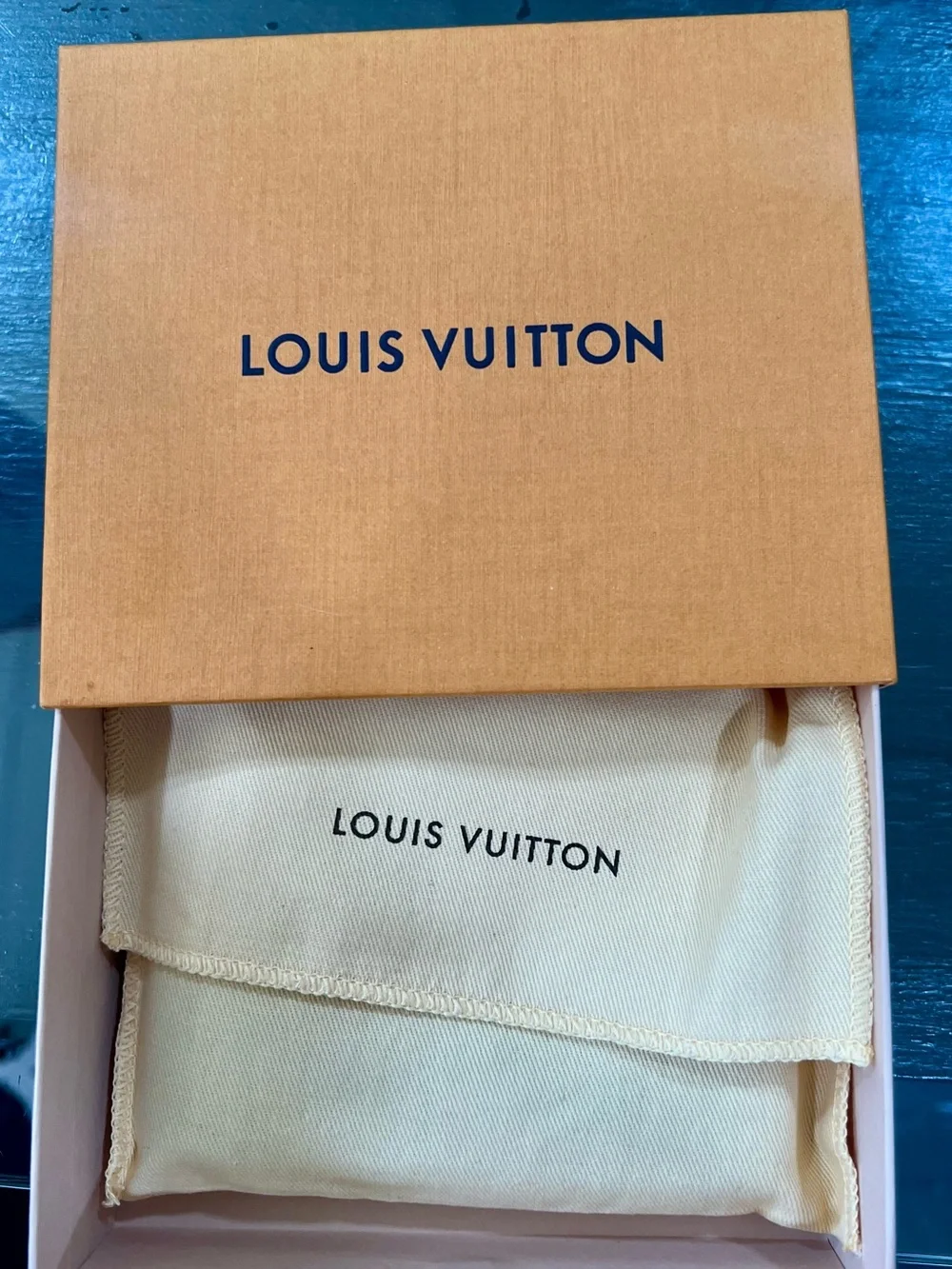 Louis Vuitton Brown Monogram Gaspar Mascassar Wallet with Black Trim